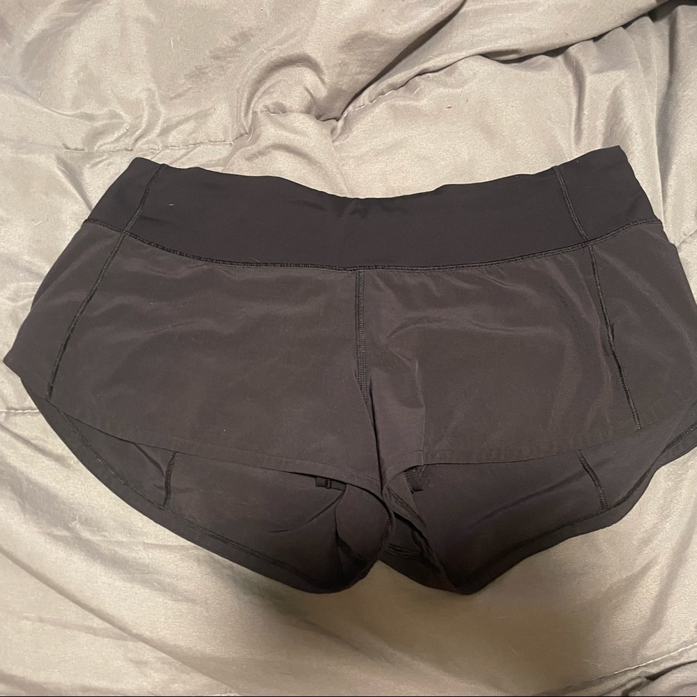 Black Lululemon shorts